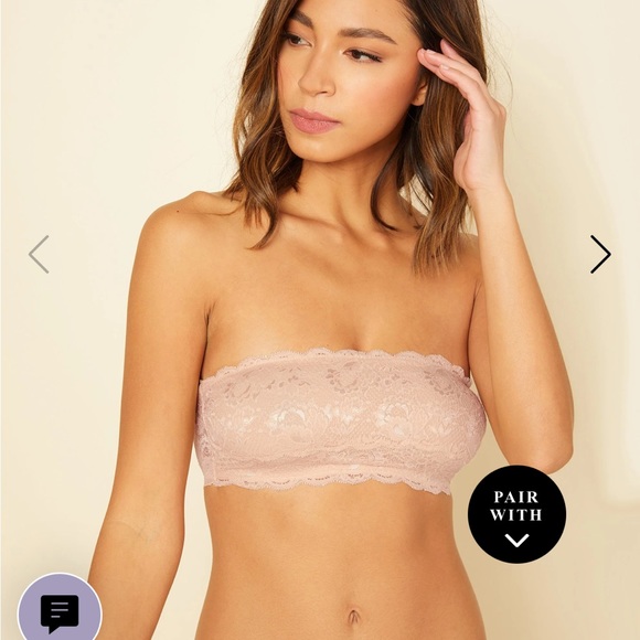 Cosabella Never Say Never Bralette Bandeau Strapless! - Picture 2 of 5